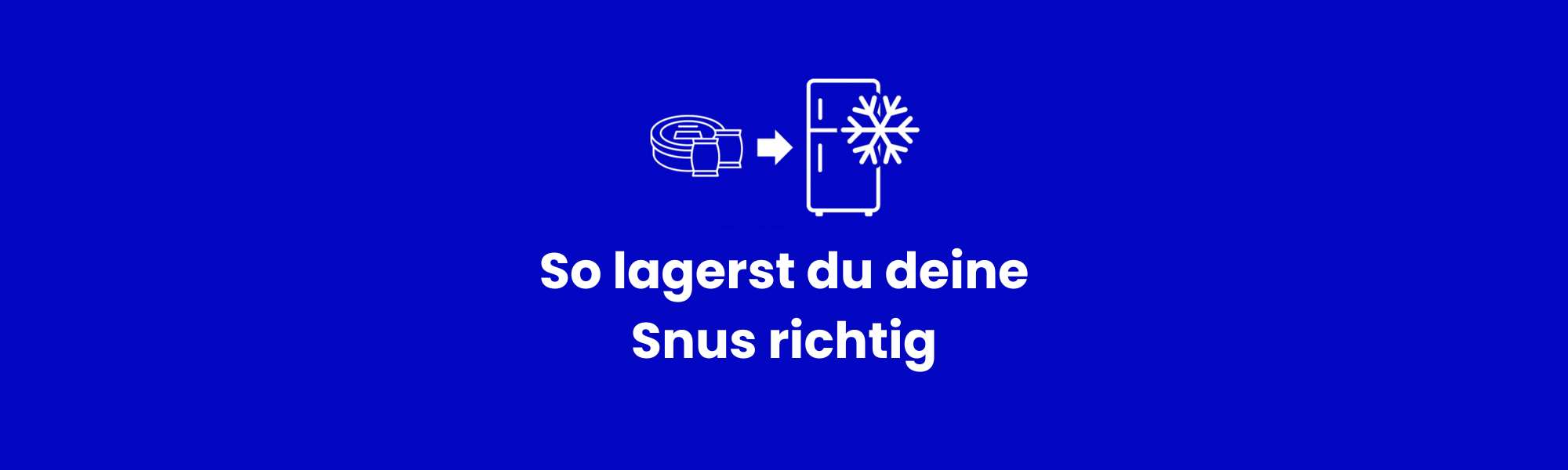 Snus richtig lagern: So bleibt dein Snus frisch und geschmackvoll