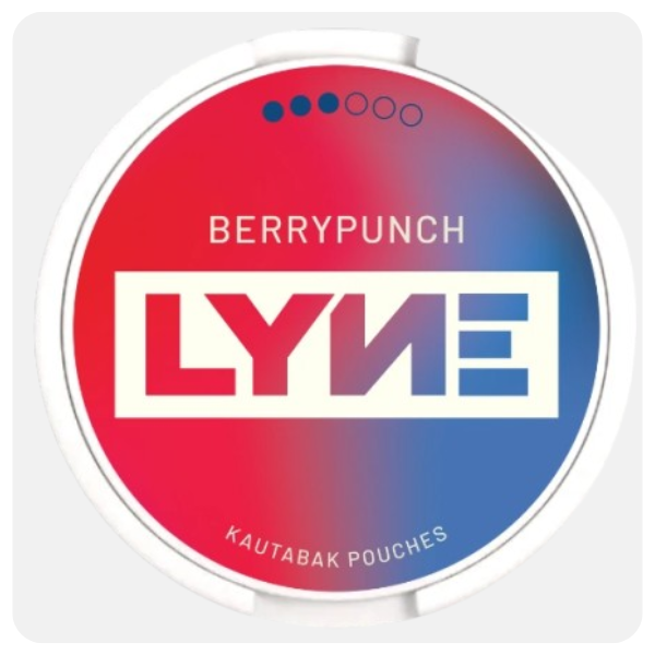 LYNE Berrypunch White Chewing Bag