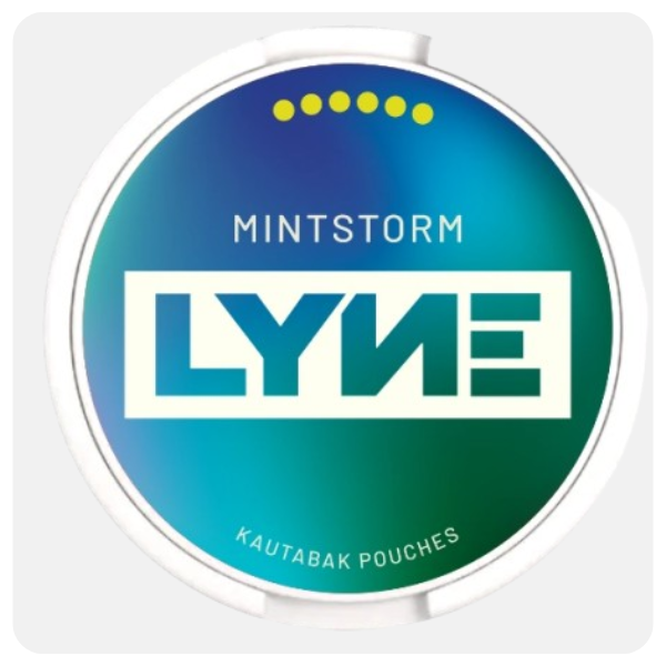 LYNE Mintstorm White Chewing Bag