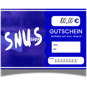 Snus Shop Gutschein